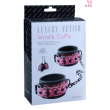 LUXURY FETISH WRIST CUFFS - RED